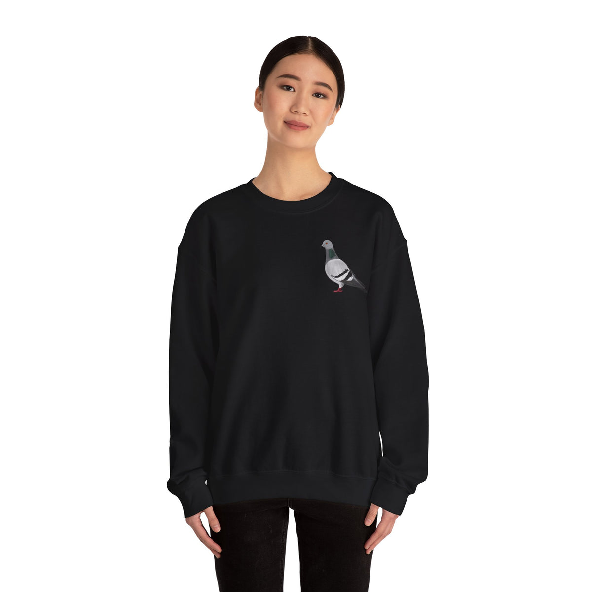 Taube Vogel Sweatshirt für Naturfreunde und Vogelbeobachter – Animal Graphic Tee, Vogelmotiv