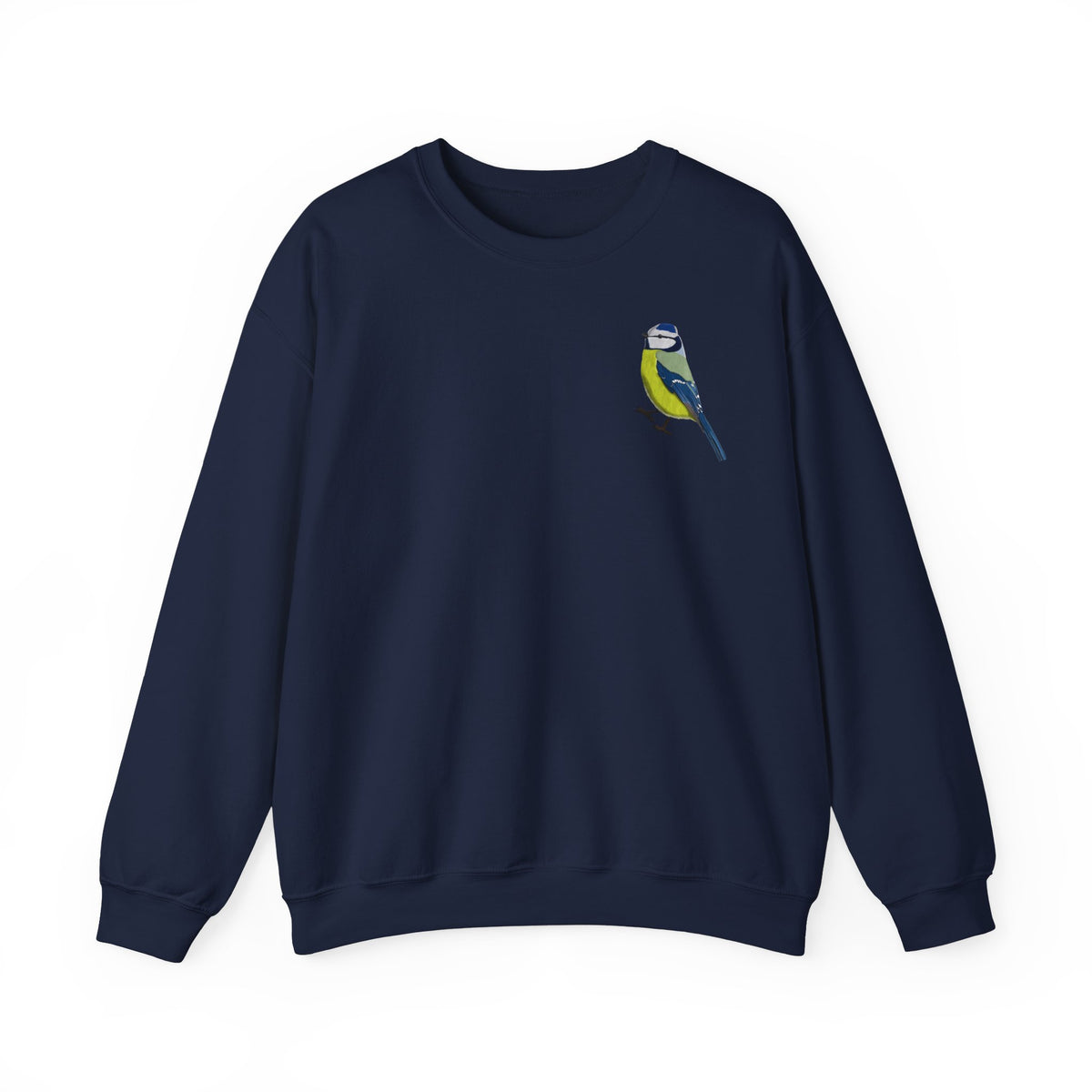 Blaumeise Sweatshirt Vogelmotiv – Animal Graphic Tee, Casual Everyday Wear