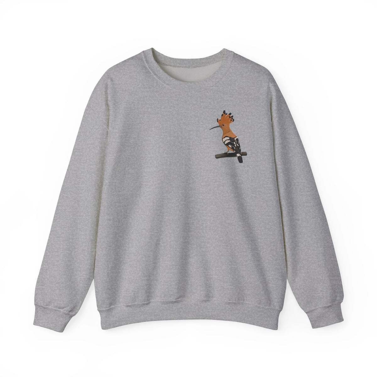 Wiedehopf Vogel Sweatshirt Vogelmotiv – Animal Graphic Tee und Casual Everyday Wear Stil