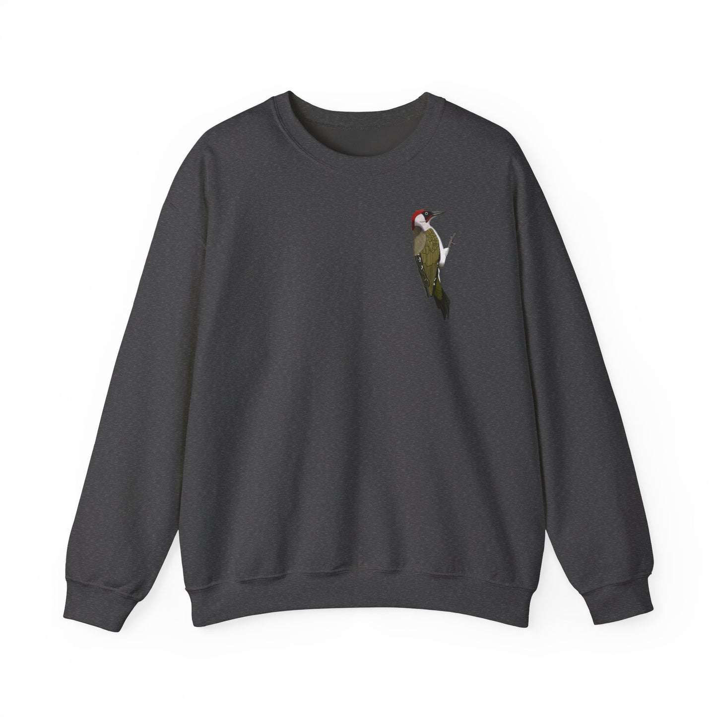 Grünspecht Sweatshirt Vogelmotiv mit Animal Graphic Tee Hintergrund