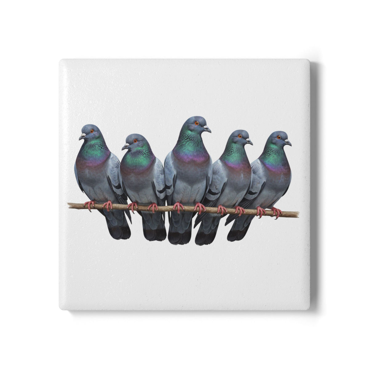 Taube Keramik Untersetzer – bird design, ceramic coaster