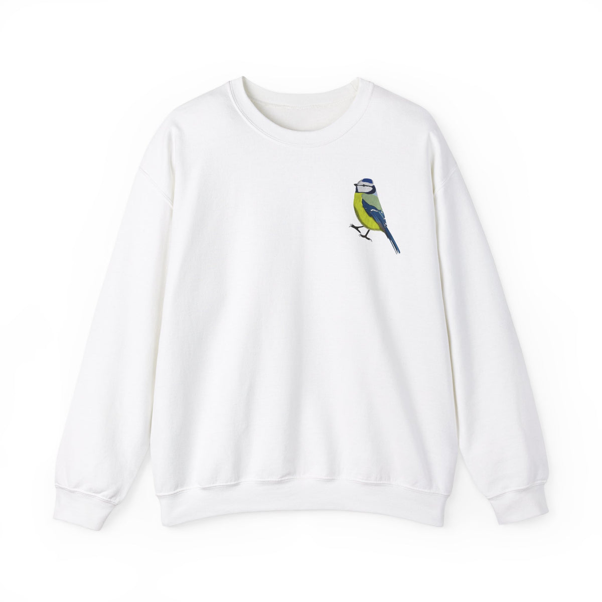 Blaumeise Sweatshirt Vogelmotiv – Animal Graphic Tee, Casual Everyday Wear