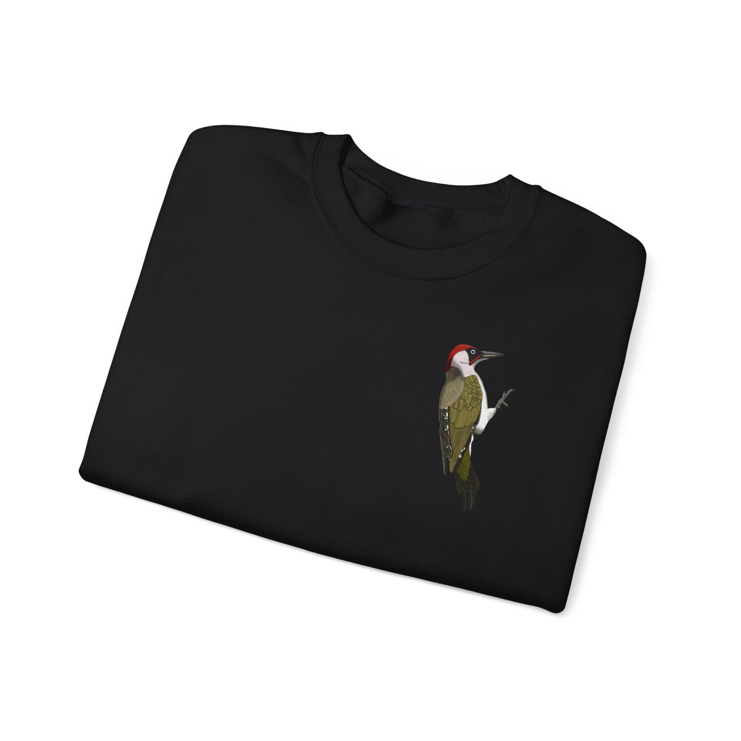 Grünspecht Sweatshirt Vogelmotiv – Animal Graphic Tee und Casual Everyday Wear Stil
