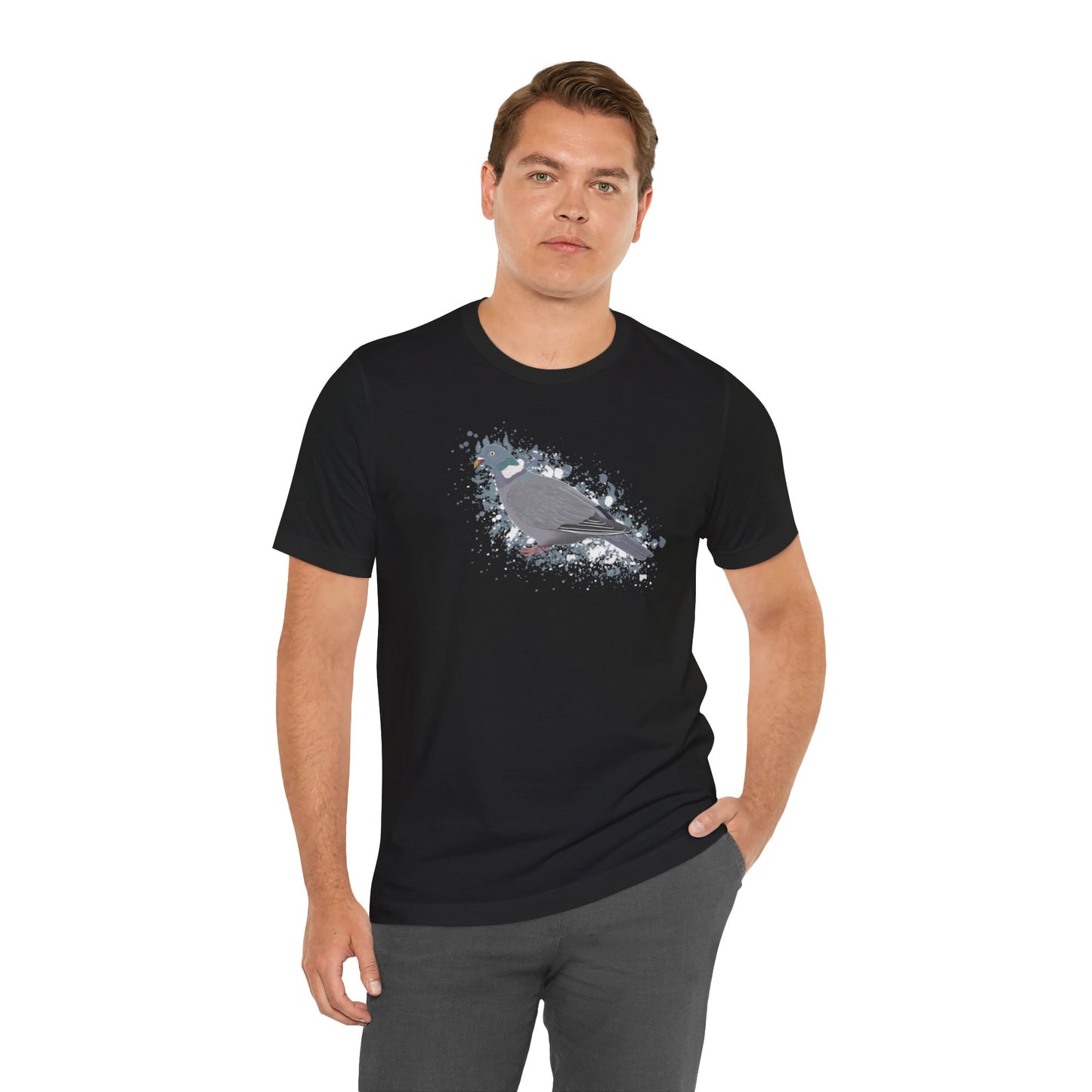 Ringeltaube Vogel T-Shirt für Vogelfreunde