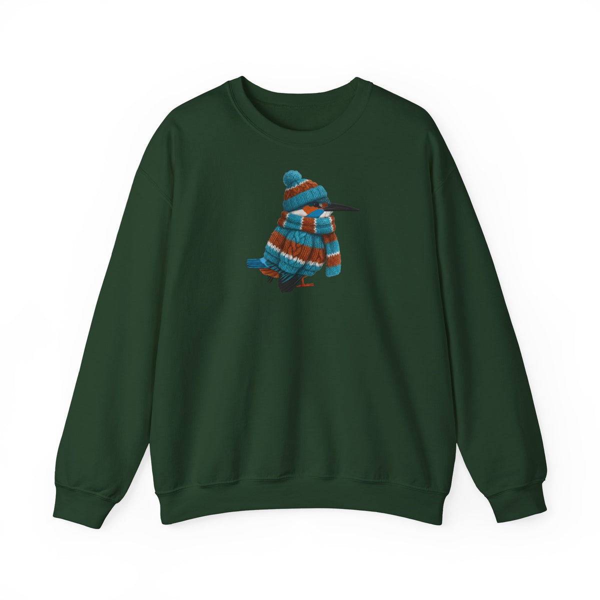 Eisvogel Sweatshirt Vogelmotiv – Animal Graphic Tee, Casual Everyday Wear