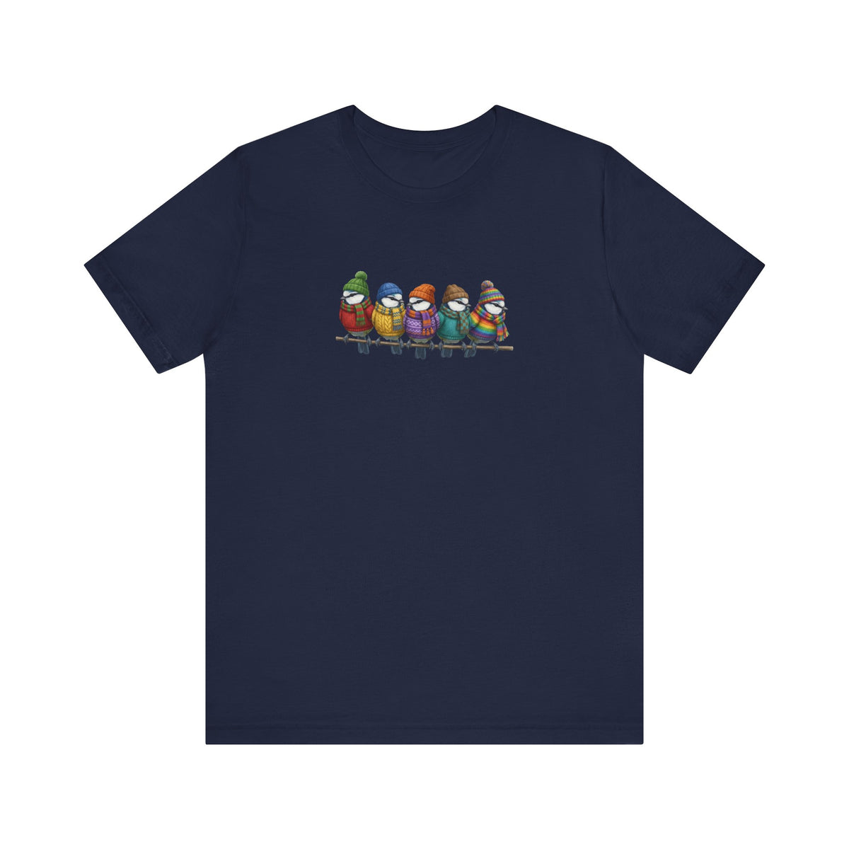 Blaumeise Vogel T-Shirt mit bird graphic tee Hintergrund