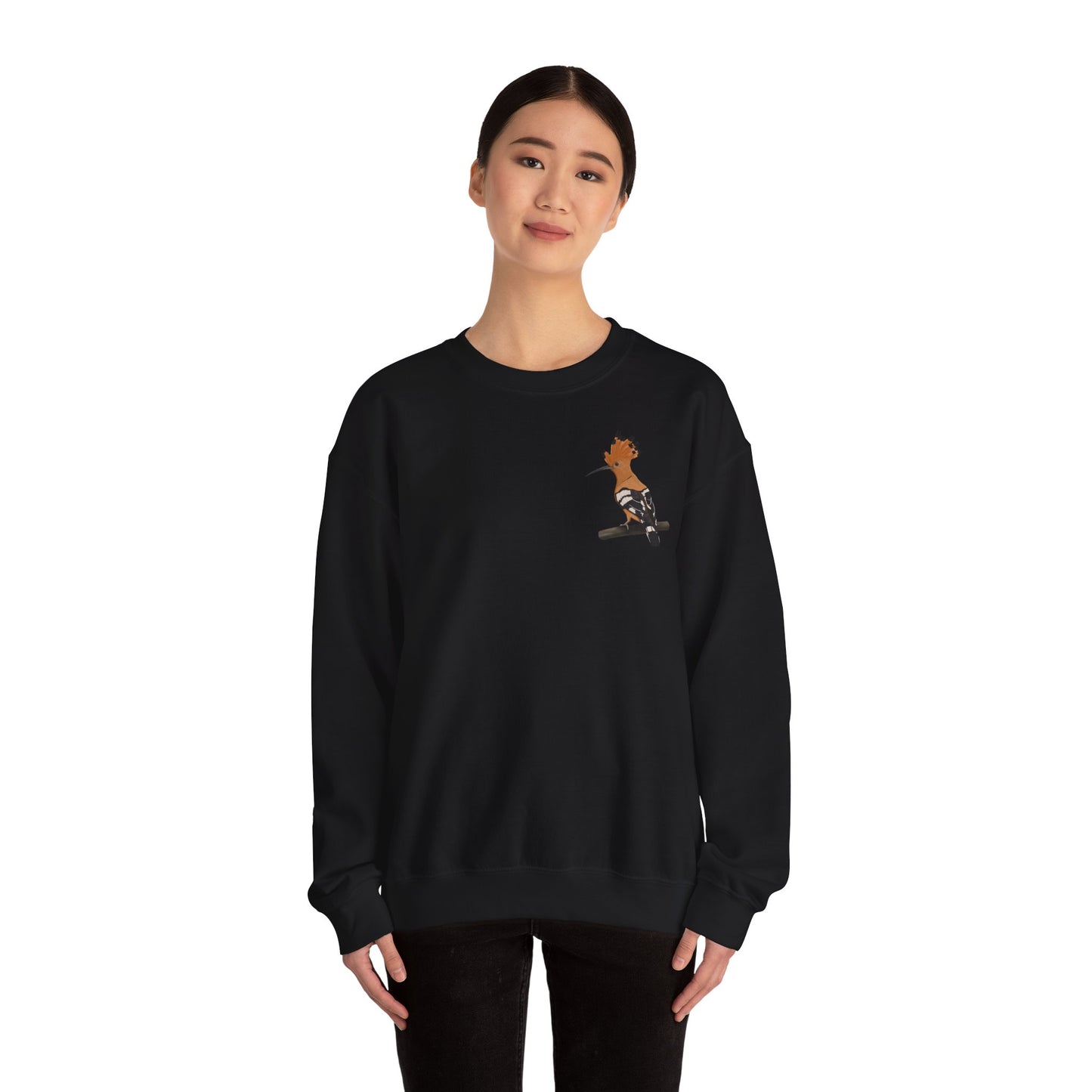 Wiedehopf Vogel Sweatshirt für Naturfreunde und Vogelbeobachter – Animal Graphic Tee, Vogelmotiv