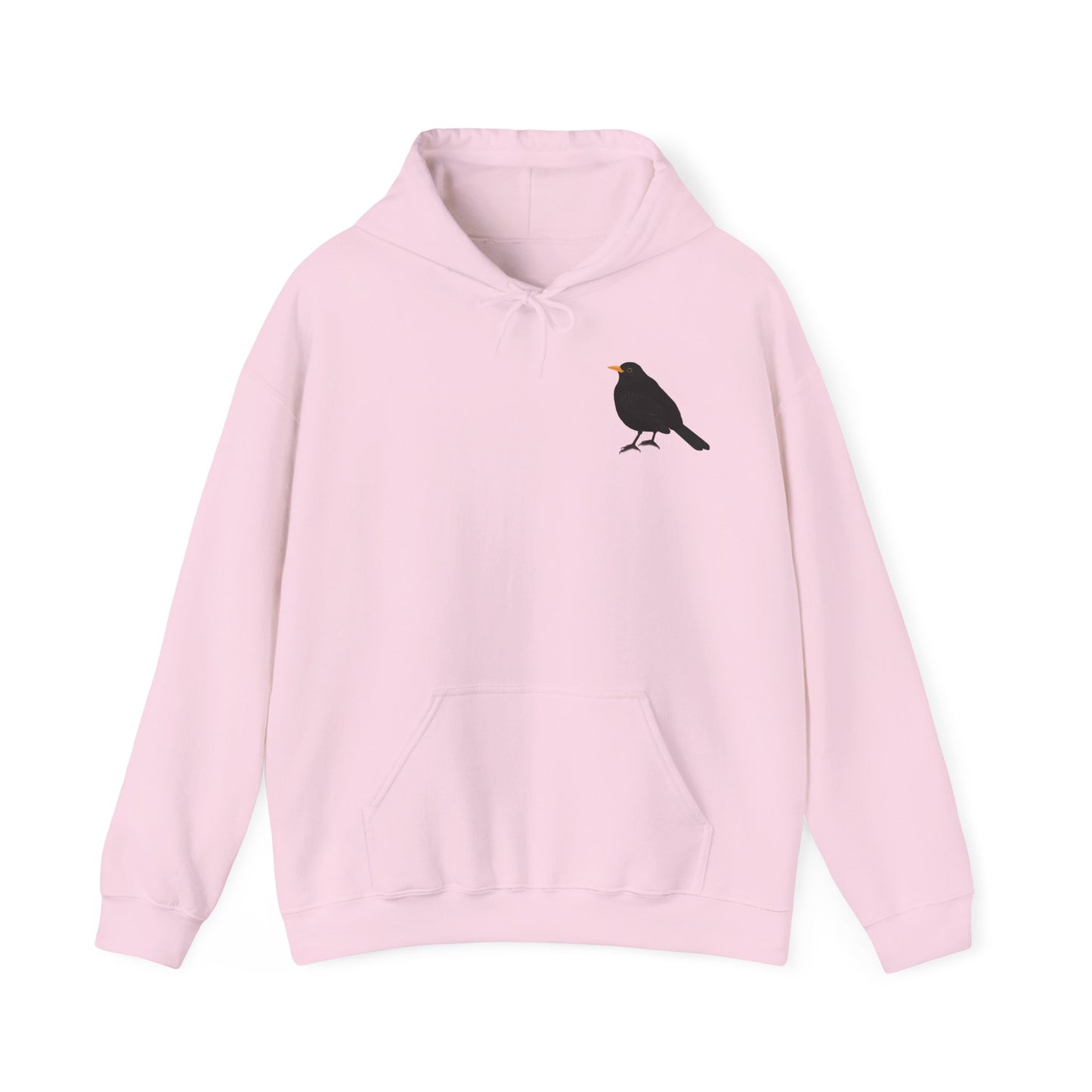 Amsel Hoodie - Vogel Kapuzenpullover für Vogelbeobachter & Naturliebhaber mit Vogelmotiv