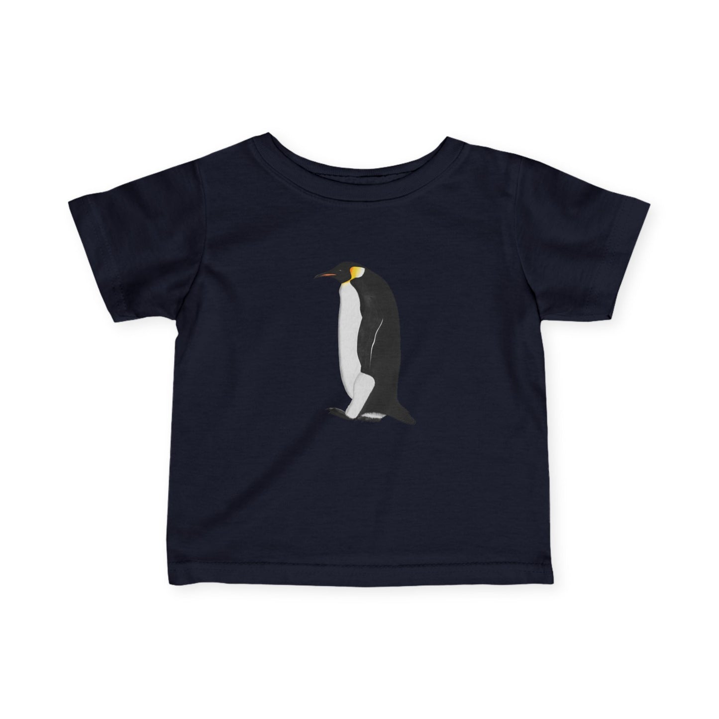 Süßes Pinguin Vogel Tiermotiv T-Shirt für Babys und Kleinkinder