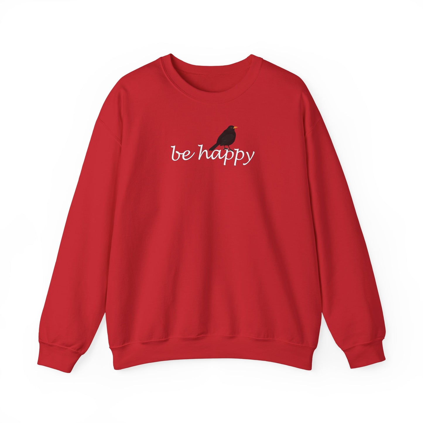 Amsel Sweatshirt Vogelmotiv in Navy