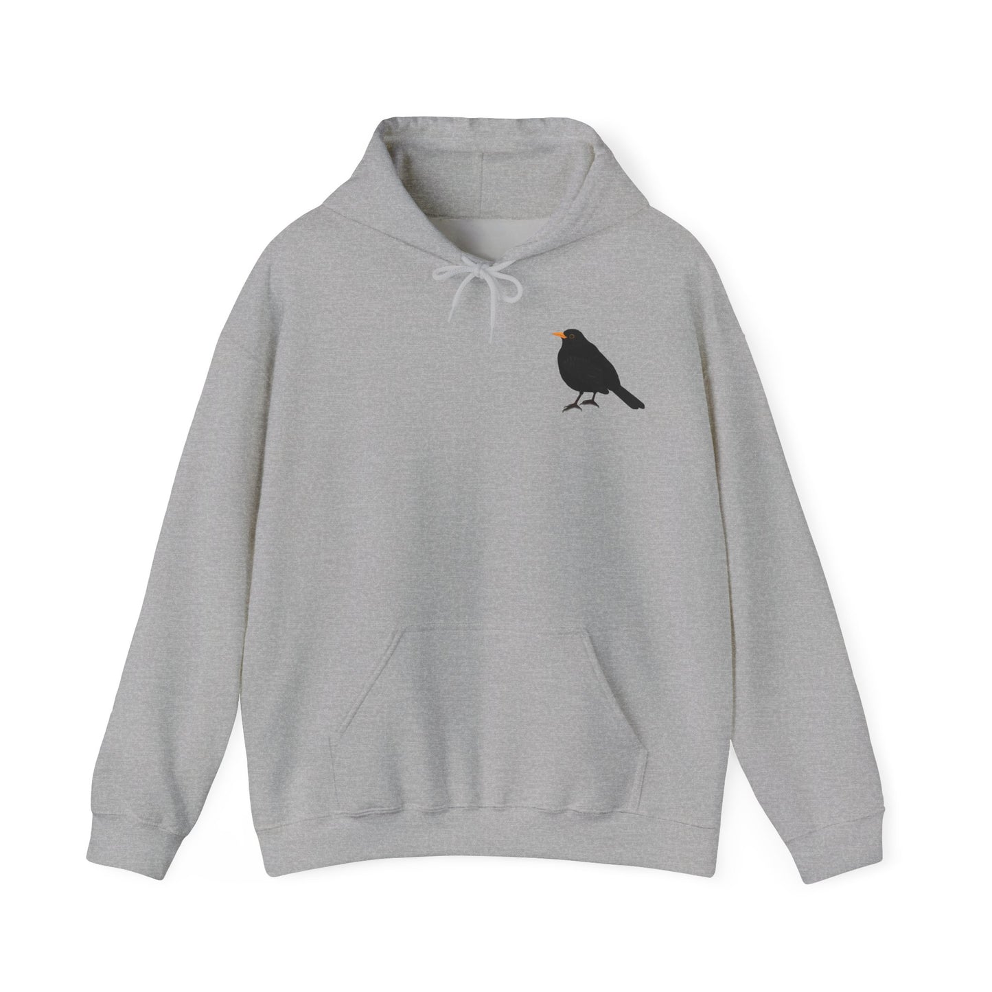 Amsel Hoodie - Vogel Kapuzenpullover für Vogelbeobachter & Naturliebhaber mit Vogelmotiv