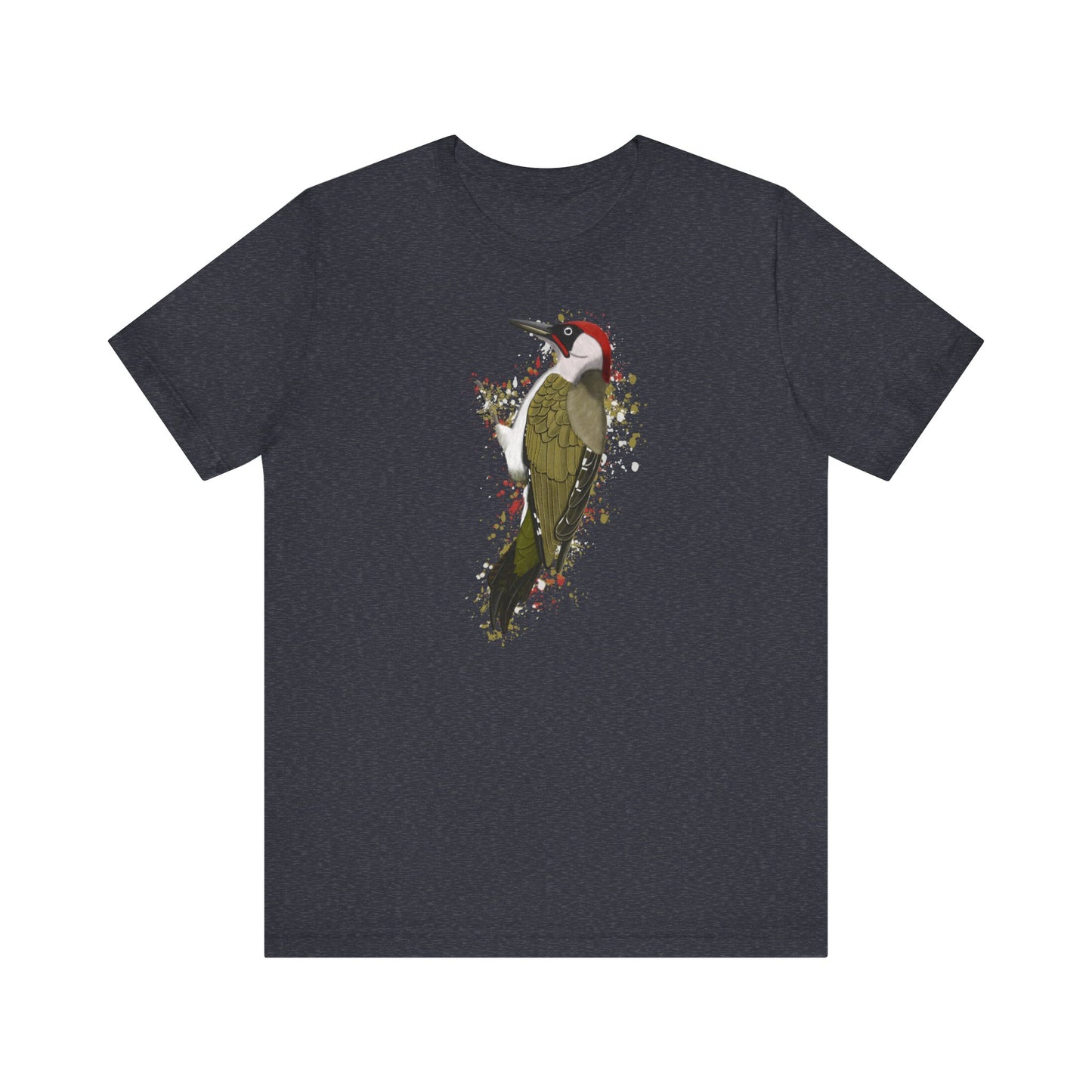 Grünspecht Vogel T-Shirt für Vogelfreunde