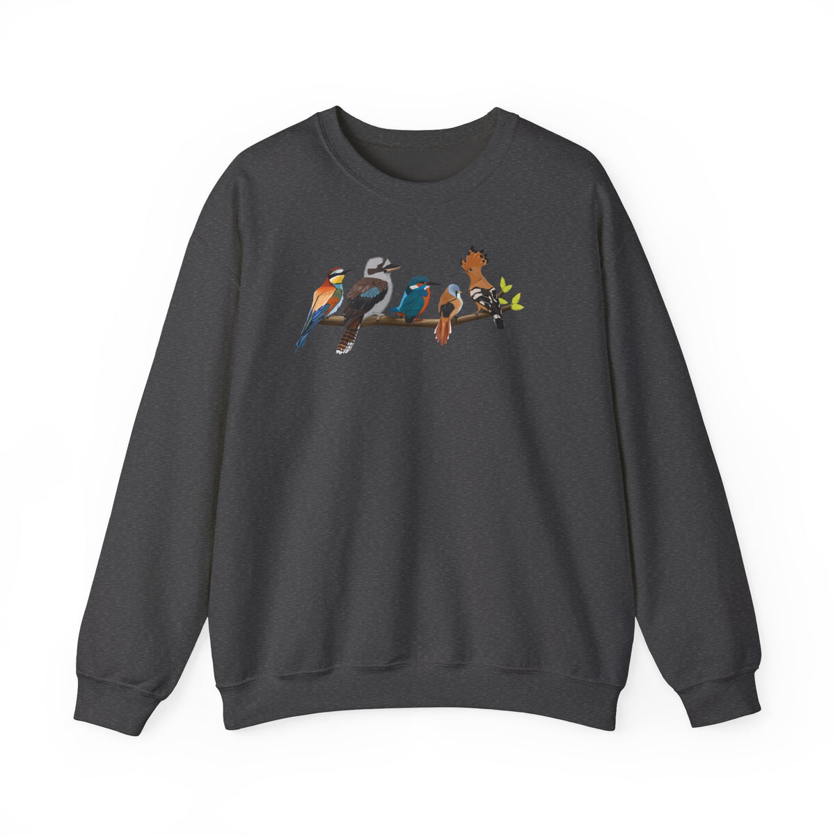 Eisvogel Sweatshirt Vogelmotiv mit Animal Graphic Tee Hintergrund