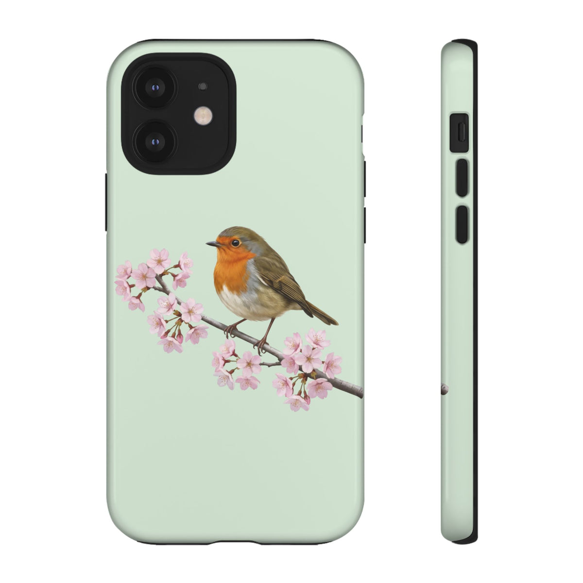 Rotkehlchen Handyhülle – animal lover, bird phone