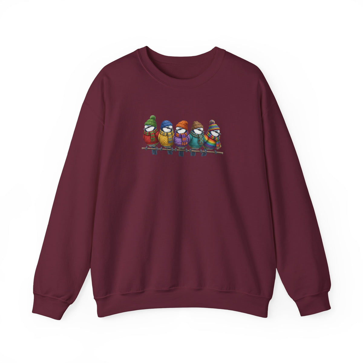 Blaumeise Sweatshirt Vogelmotiv – Animal Graphic Tee, Casual Everyday Wear