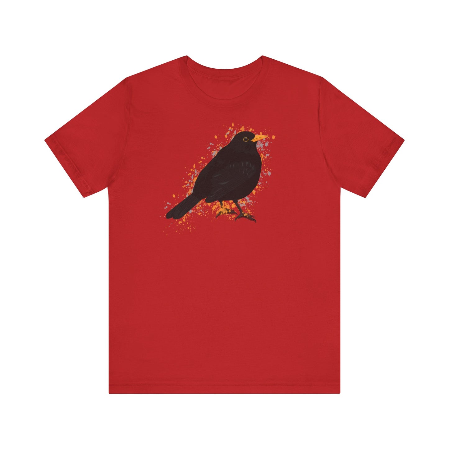Amsel Vogel T-Shirt für Vogelfreunde