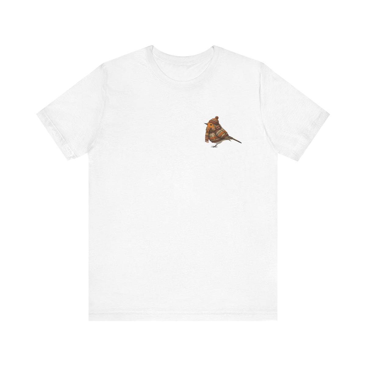 Rotkehlchen Vogel T-Shirt – bird graphic tee, watching gear