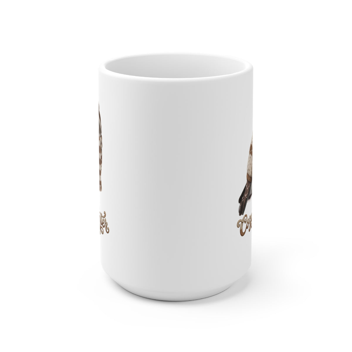 Eule mit Strickpullover Tasse – 11 oz, 11oz