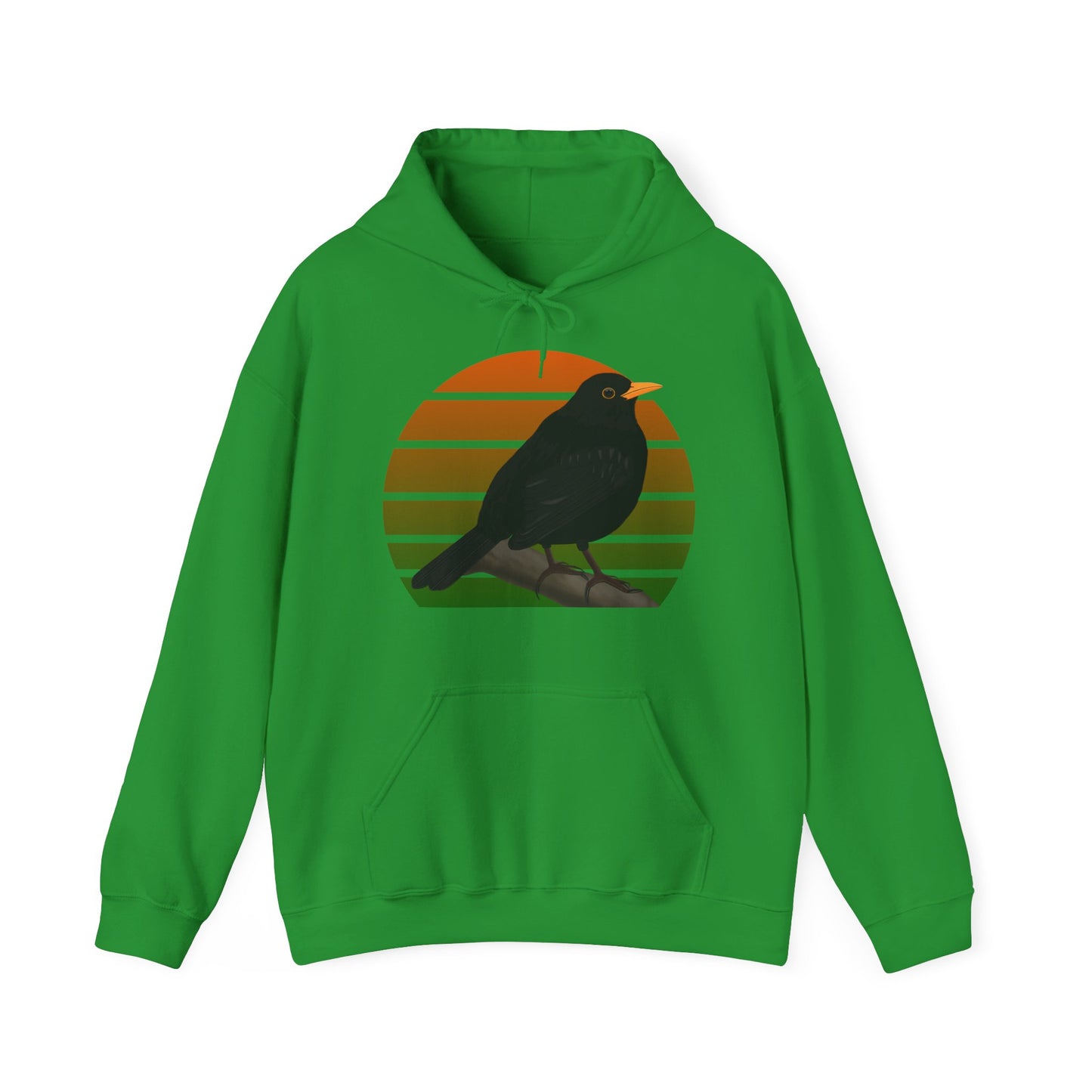 Amsel Hoodie - Vogel Kapuzenpullover für Vogelbeobachter & Vogelfreunde mit Vogelmotiv
