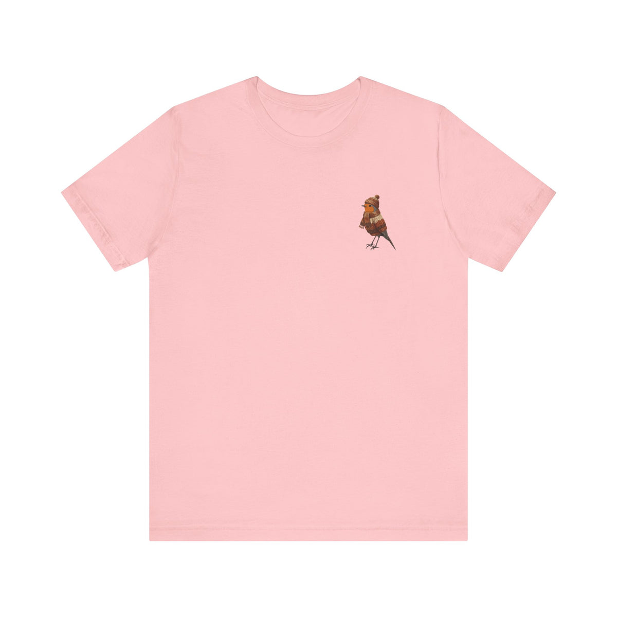 Rotkehlchen Vogel T-Shirt – bird graphic tee, watching gear