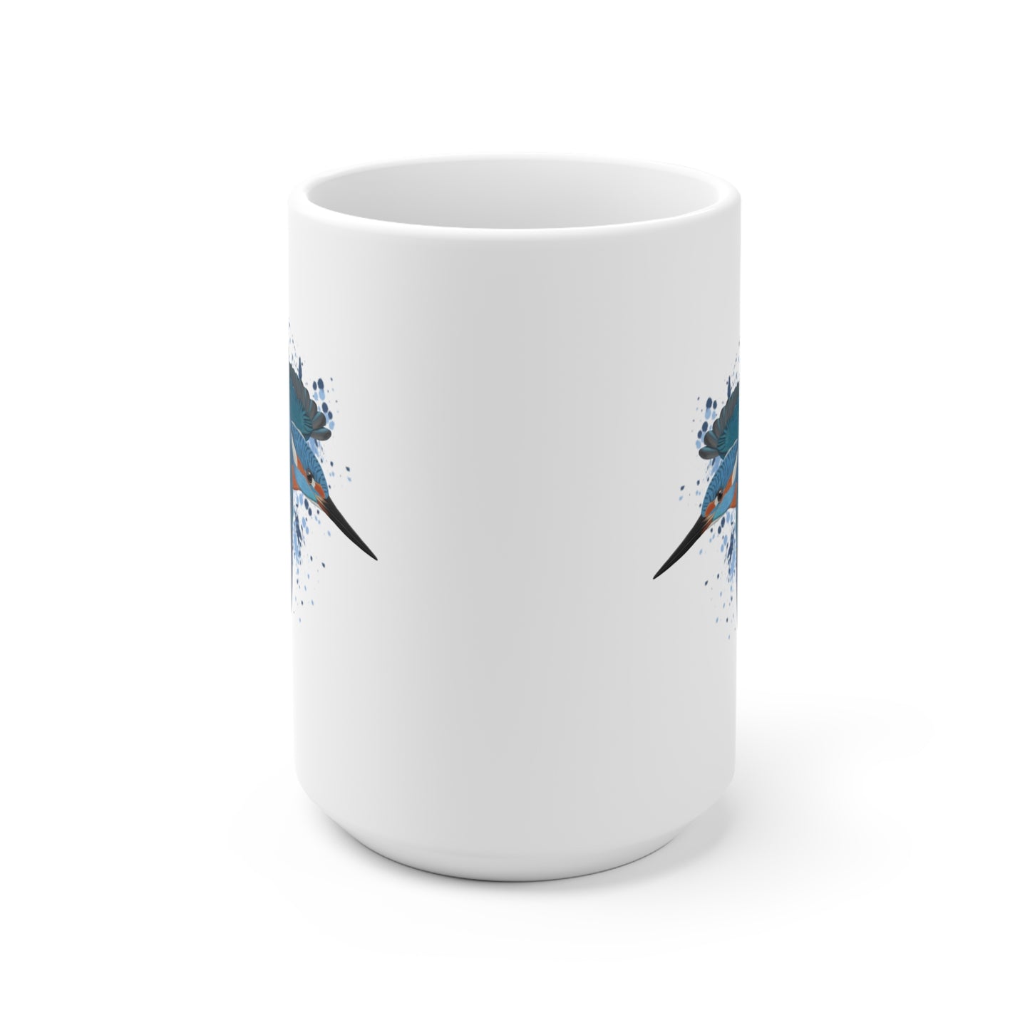 Eisvogel Vogel Tasse Weiß für Vogelfreunde & Vogelbeobachter