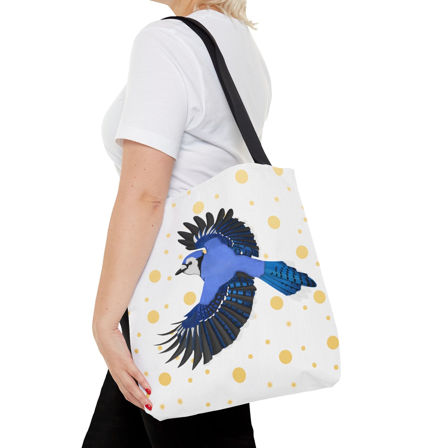 Blue Jay mit Tragetasche – Accessories und All Over Print Stil