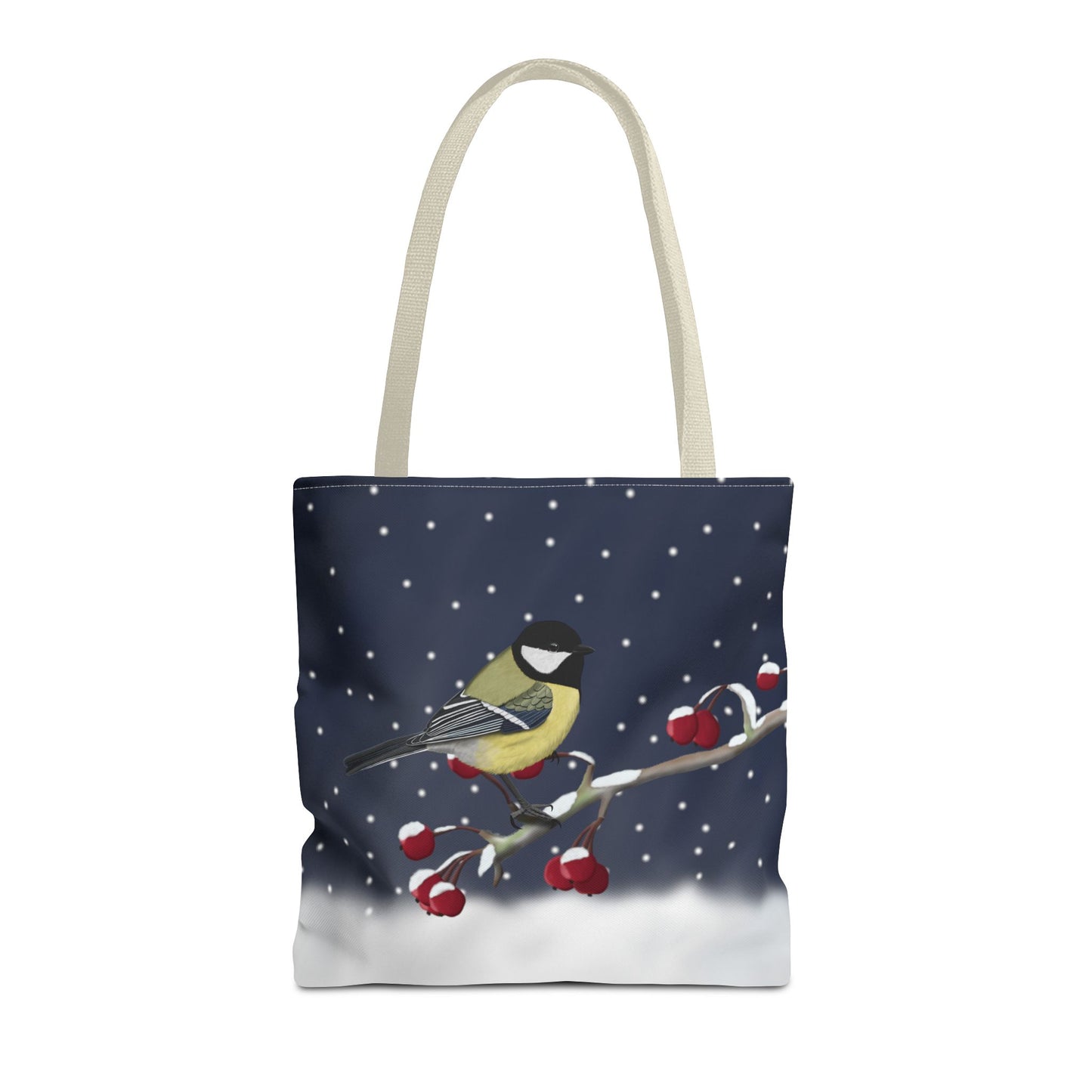 Kohlmeise Tragetasche – Accessories und All Over Print Stil