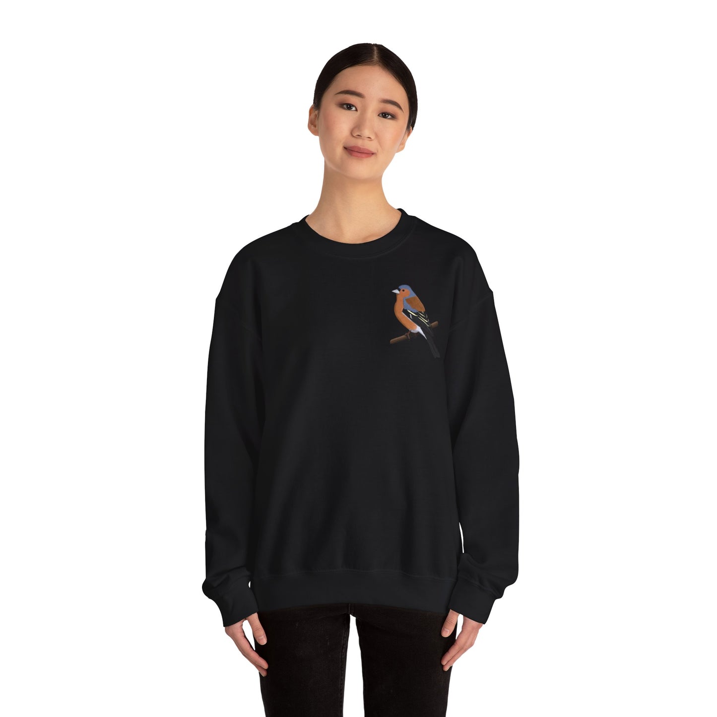 Buchfink Vogel Sweatshirt für Naturfreunde und Vogelbeobachter – Animal Graphic Tee, Vogelmotiv