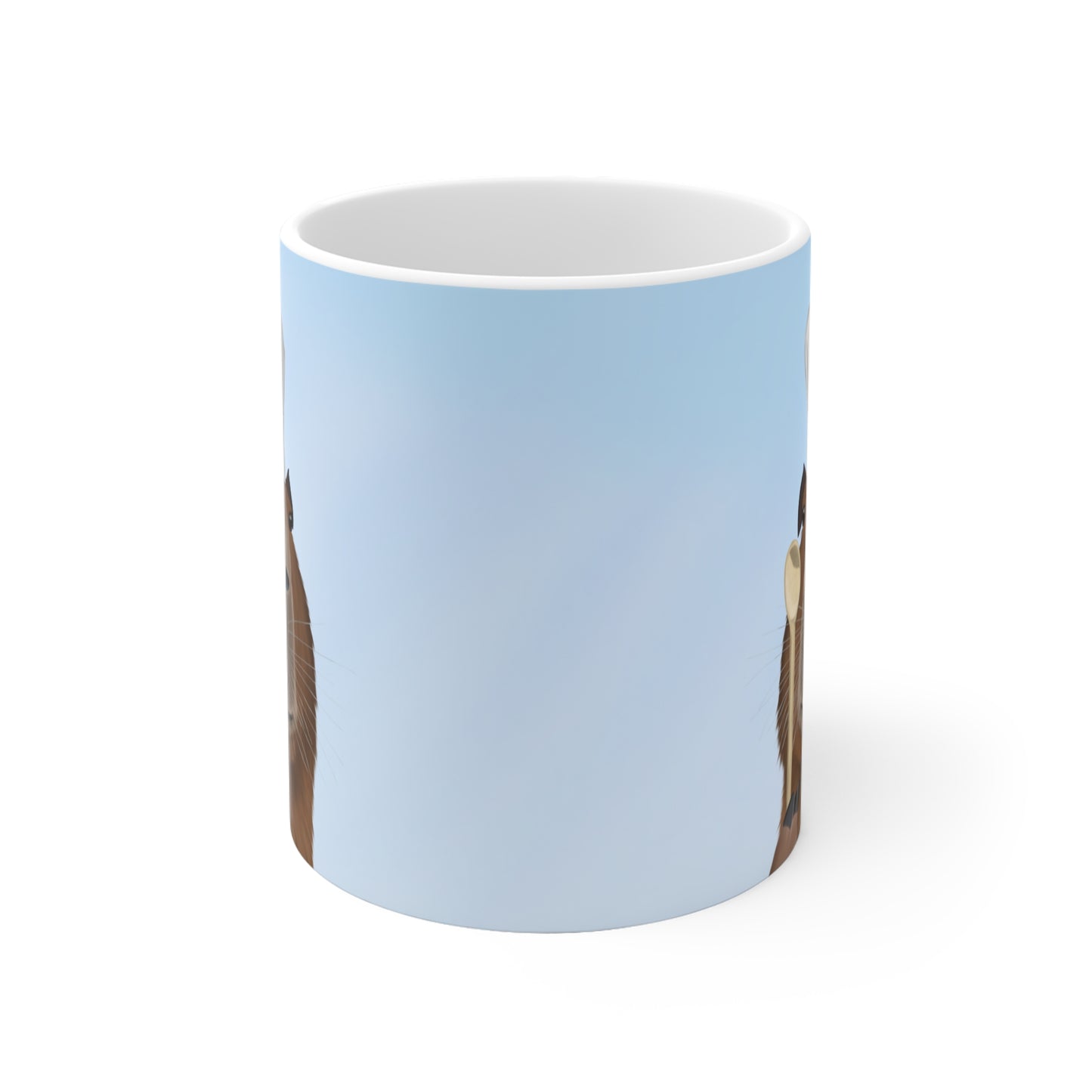 Capybara als Küchenchef Tasse – 11 oz, 11oz
