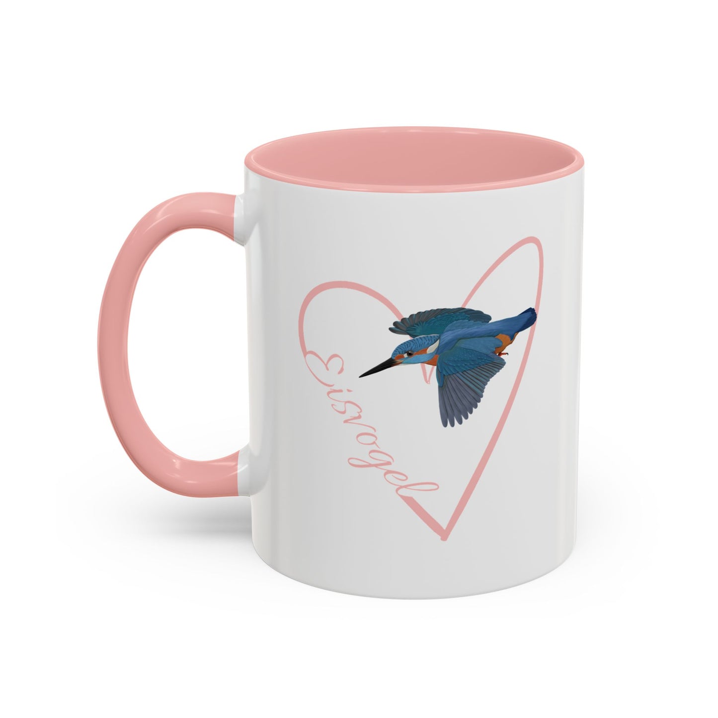 Eisvogel Tasse in Pink