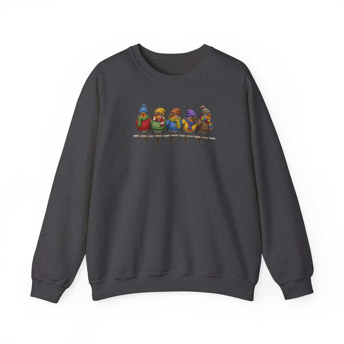 Rotkehlchen Sweatshirt Vogelmotiv – Animal Graphic Tee, Casual Everyday Wear
