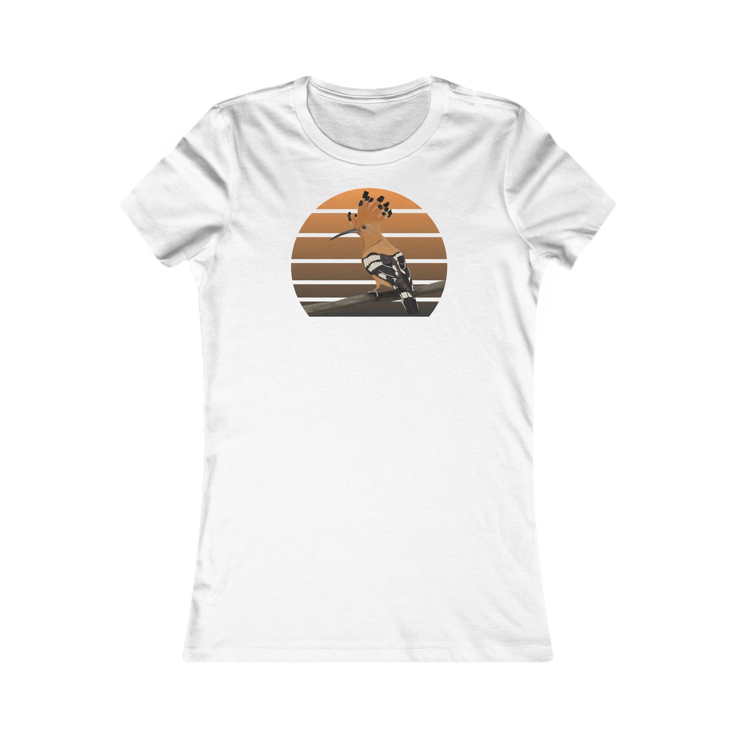 Wiedehopf Vogel T-Shirt Frauen – Bird Graphic Tee, Watching