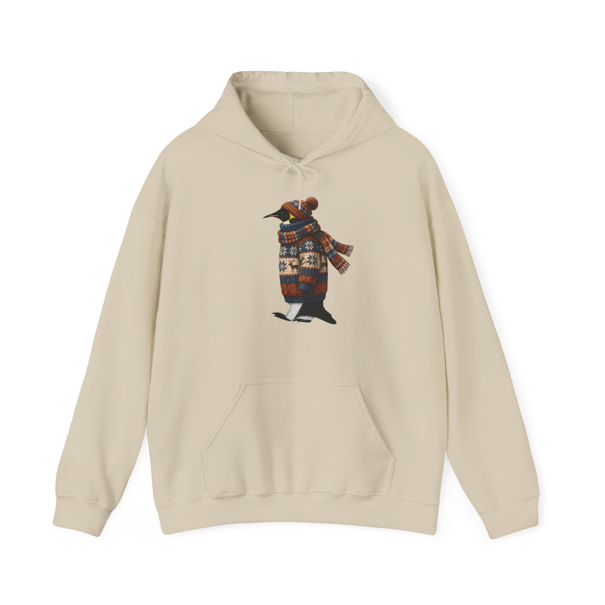 Pinguin Kapuzenpullover in Navy