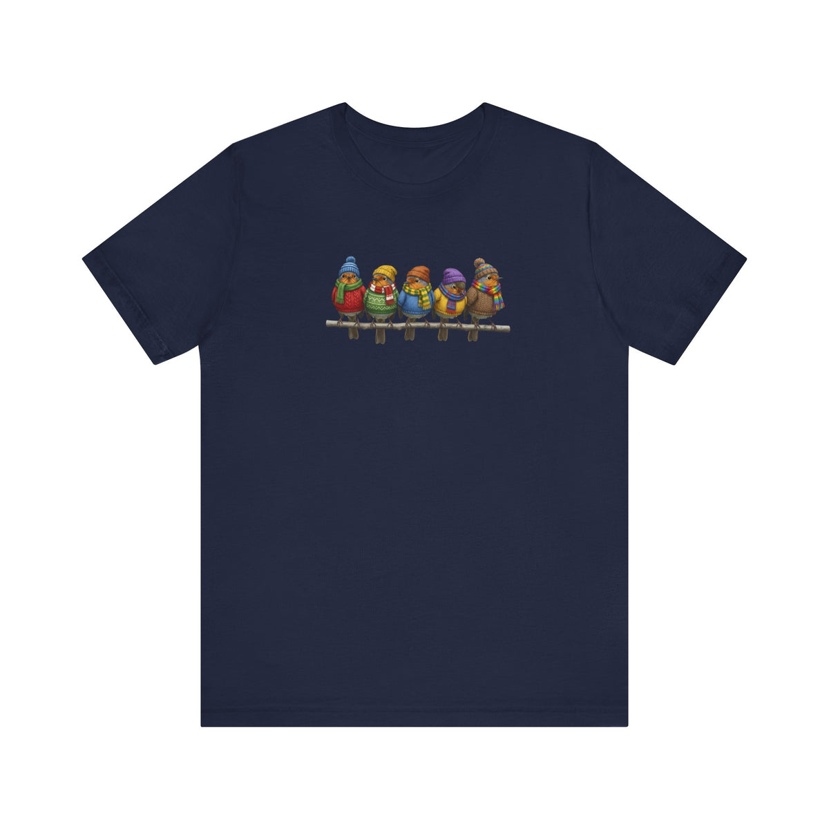 Rotkehlchen Vogel T-Shirt mit bird graphic tee Hintergrund