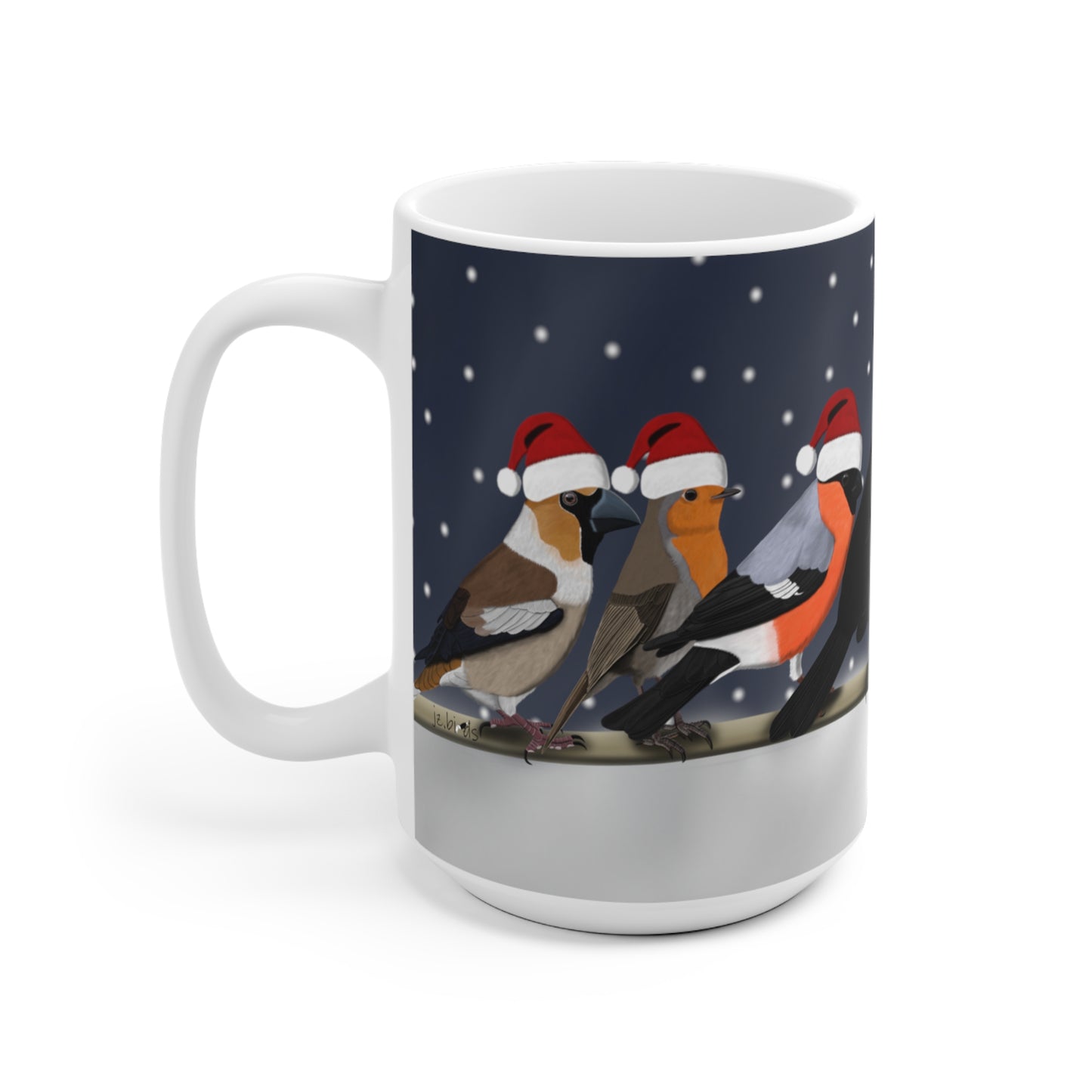 Rotkehlchen, Sperling und Amsel Tasse – 11 oz, 11oz