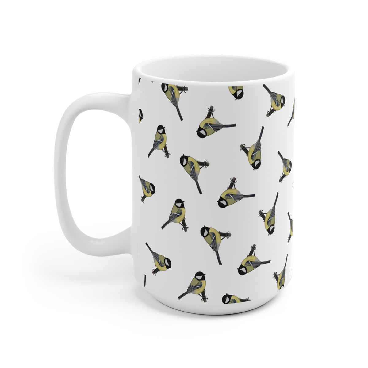 Kohlmeise Tasse – 11 oz, 11oz