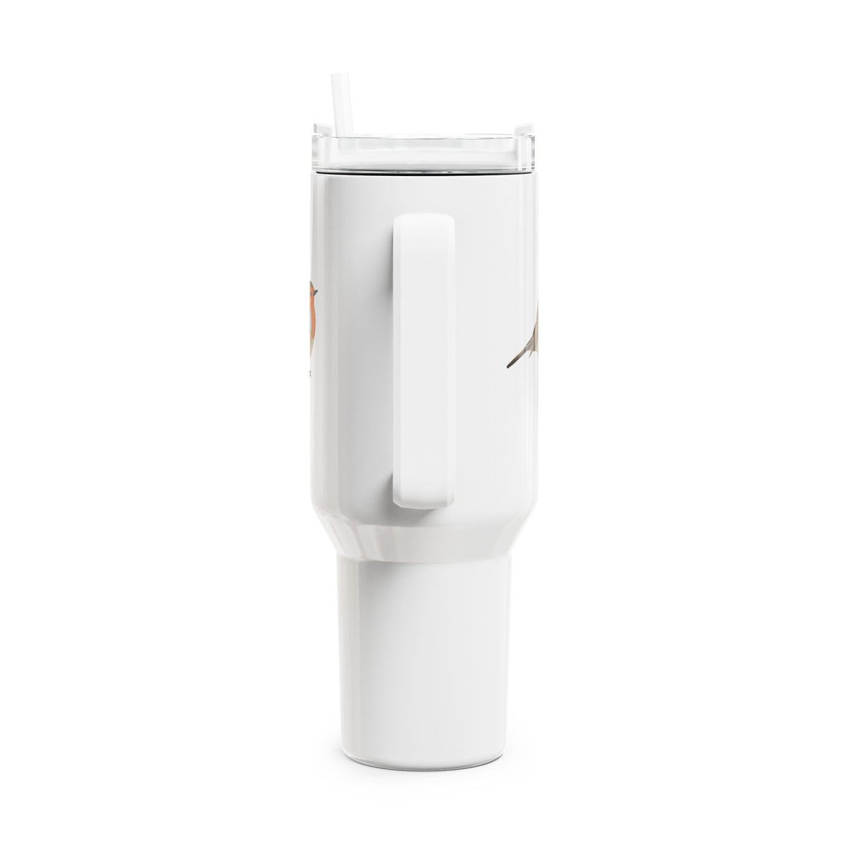 Rotkehlchen Tumbler in White