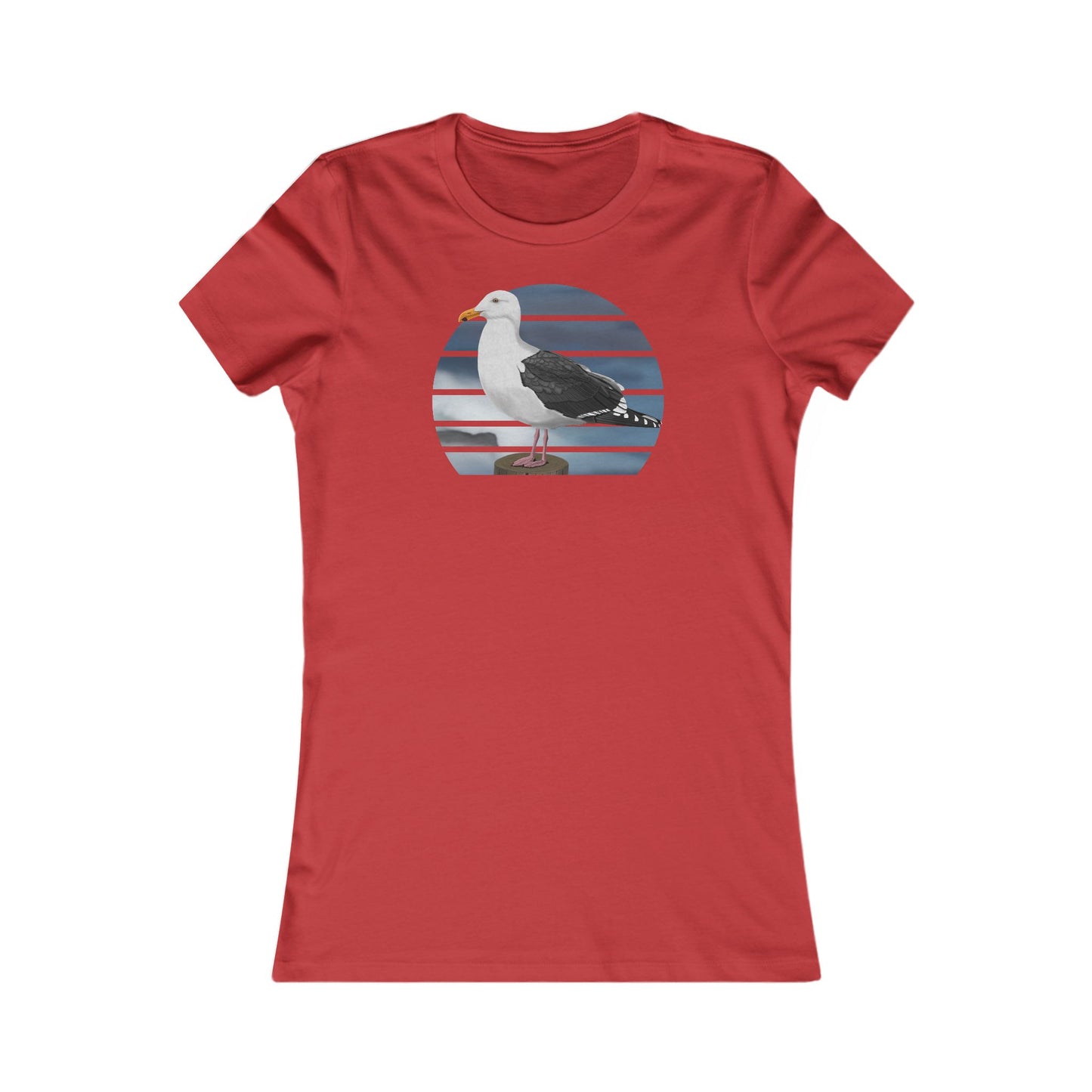 Möwe Vogel T-Shirt für Frauen Vogelfreunde und Vogelbeobachter