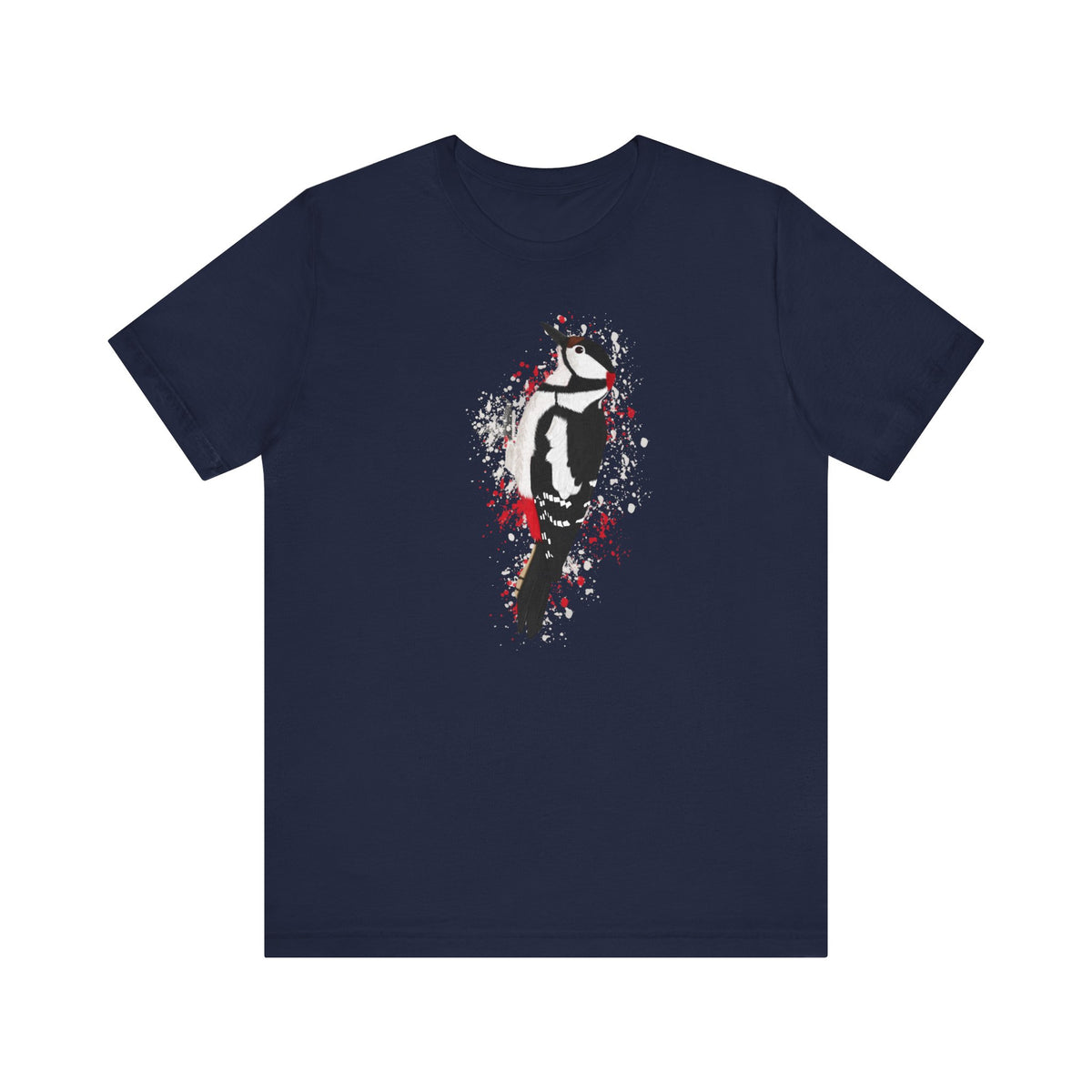 Buntspecht T-Shirt in Black