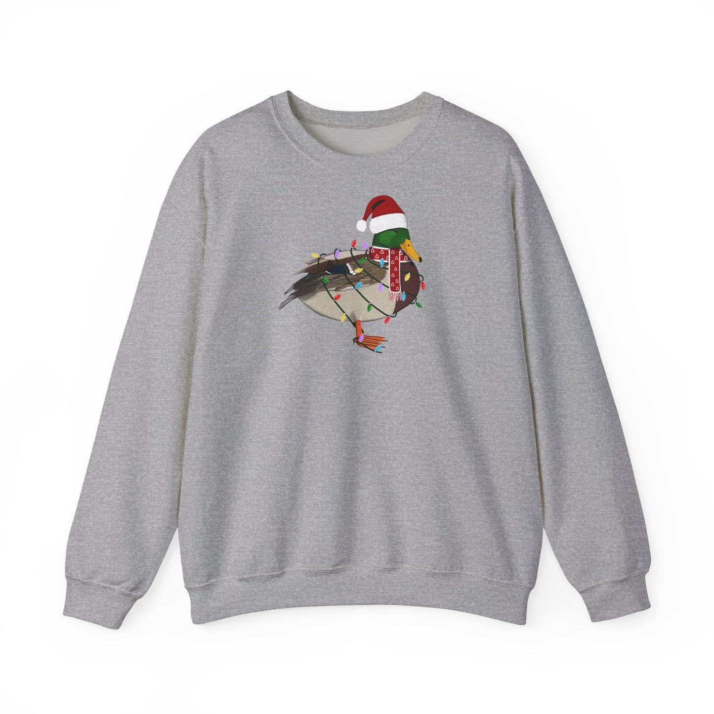 Ente Weihnachts-Sweatshirt | Unisex Vogel Sweater für Vogelfreunde & Vogelbeobachter
