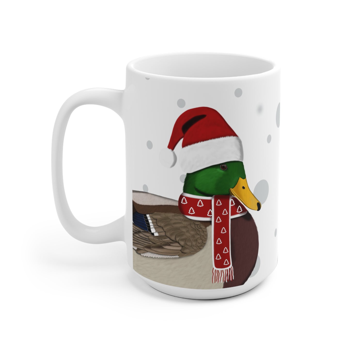 Ente als Weihnachtsmann Tasse – 11 oz, 11oz