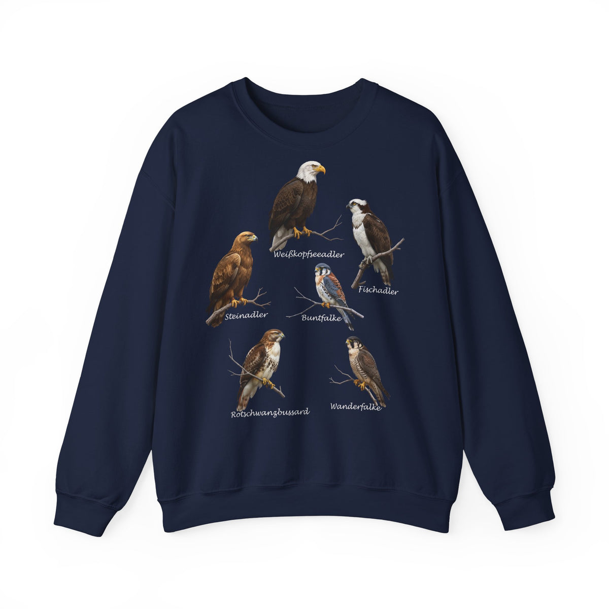 Falke Sweatshirt Vogelmotiv mit Animal Graphic Tee Hintergrund