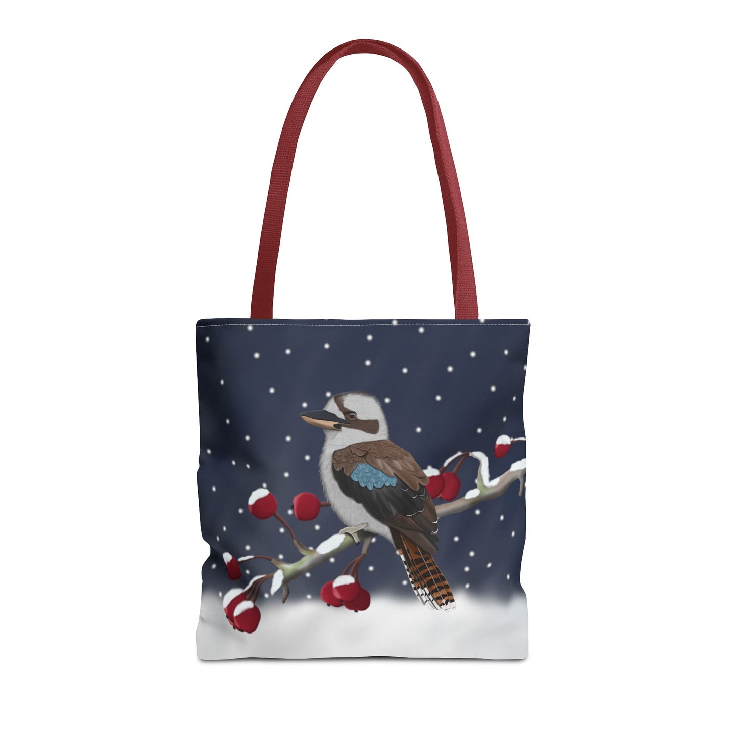 Kookaburra auf einem Tragetasche – Accessories, All Over Print