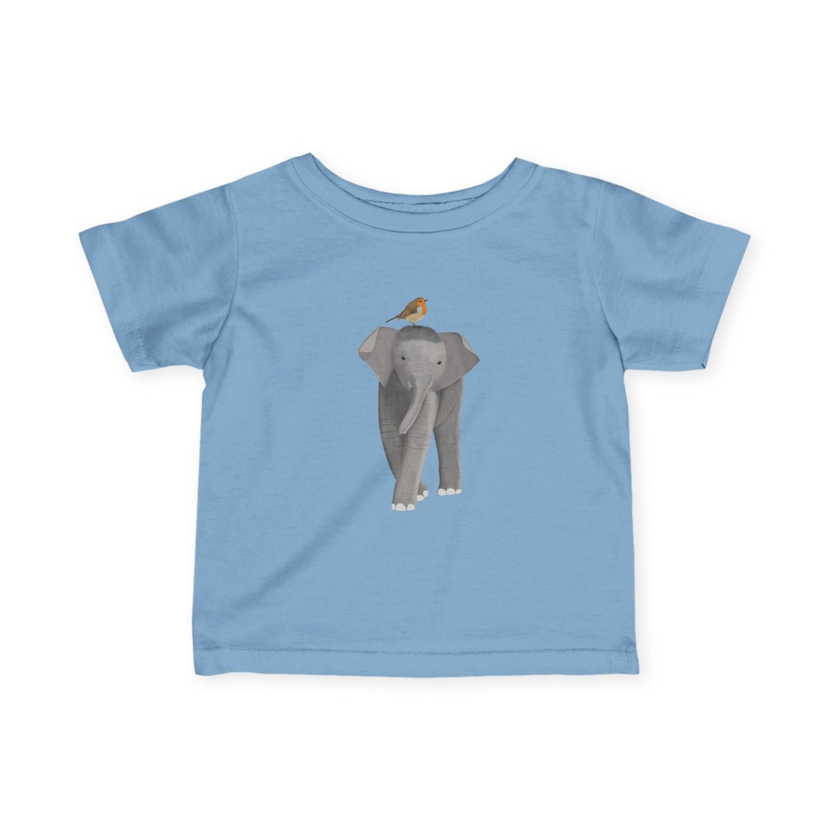 Rotkehlchen Baby T-Shirt – fashion und shower gift Stil