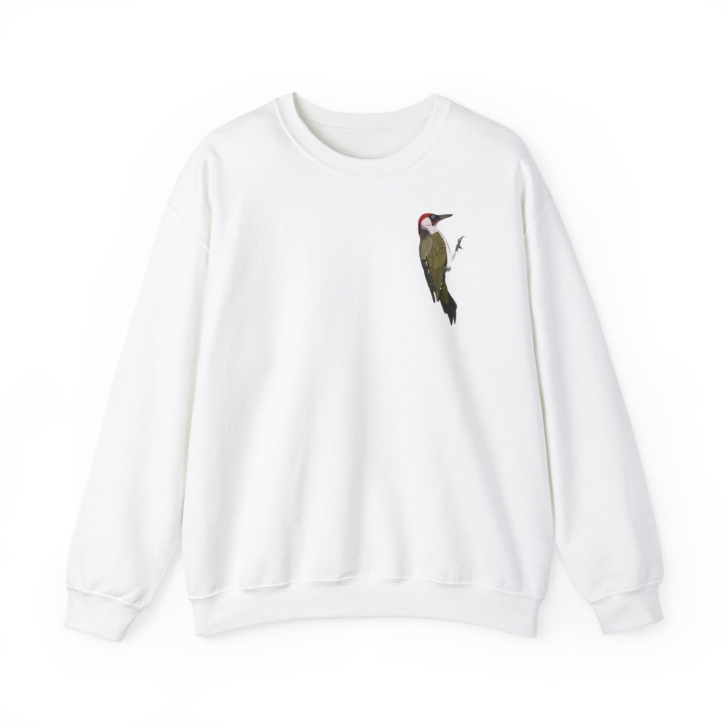 Grünspecht Sweatshirt Vogelmotiv – Animal Graphic Tee, Casual Everyday Wear
