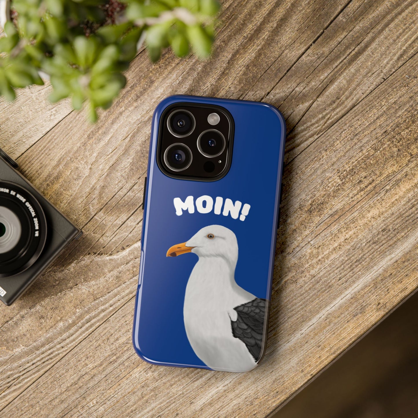 Möwe Moin Vogel iPhone & Google Pixel Vogelmotiv Handyhülle