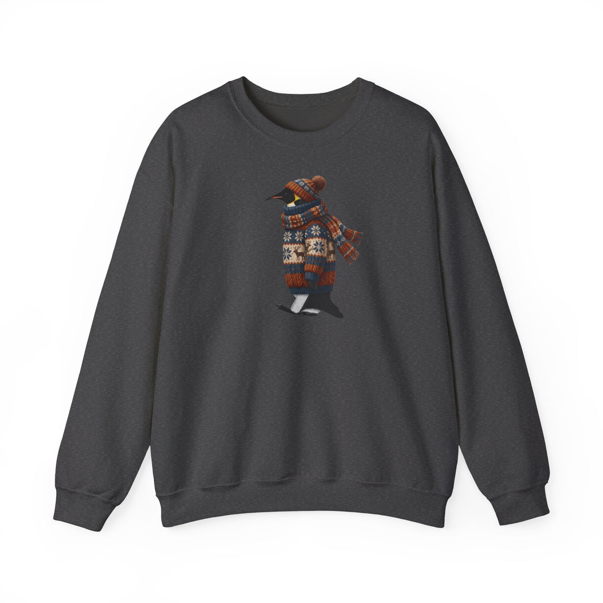 Pinguin Sweatshirt Vogelmotiv mit Animal Graphic Tee Hintergrund