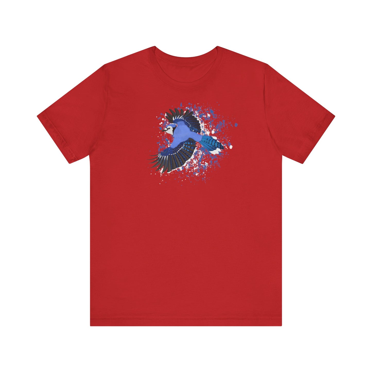 Blue Jay Vogel T-Shirt für Vogelfreunde – bird graphic tee,