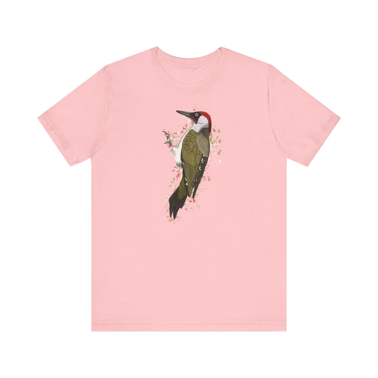 Grünspecht Vogel T-Shirt für Vogelfreunde