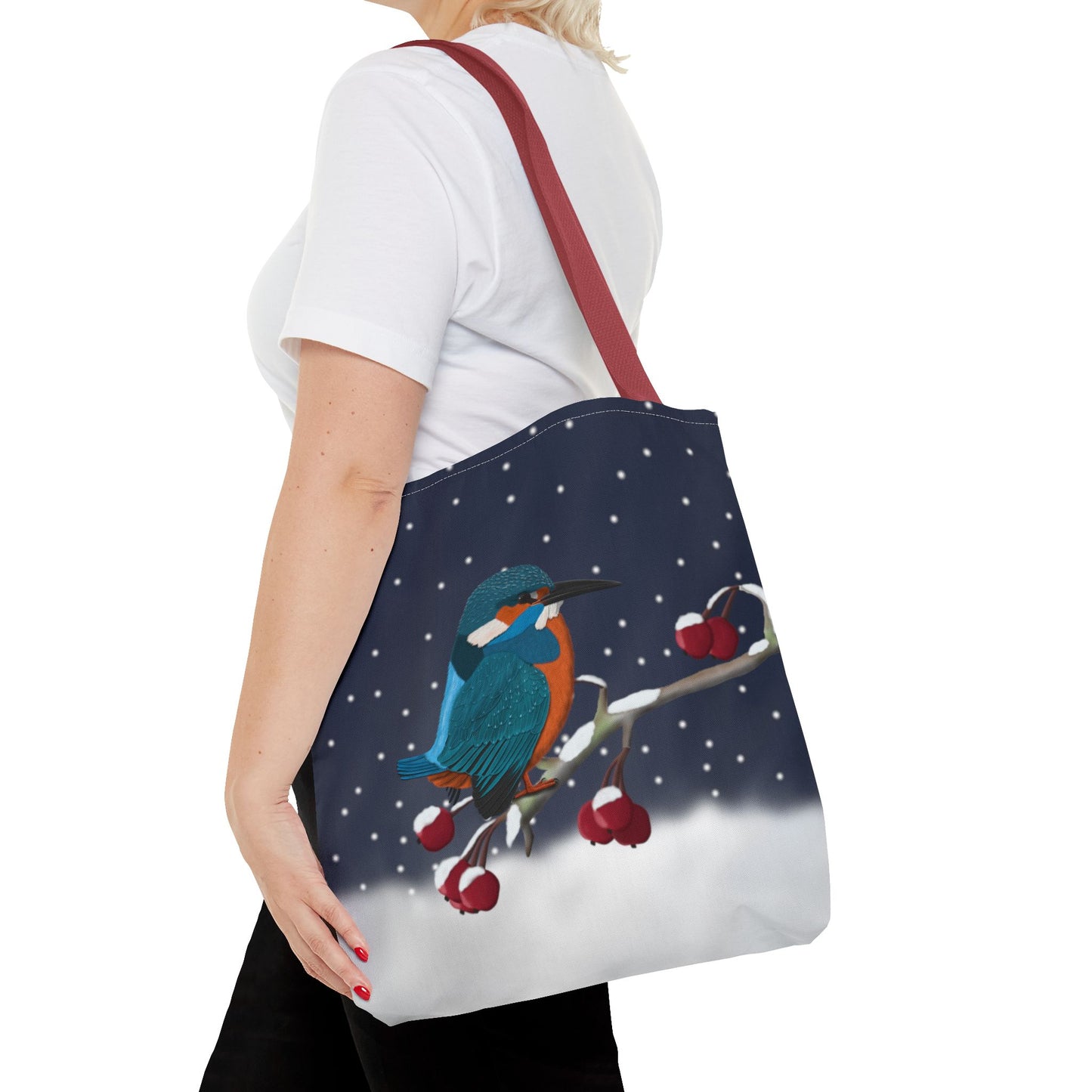 Eisvogel Tragetasche – Accessories und All Over Print Stil